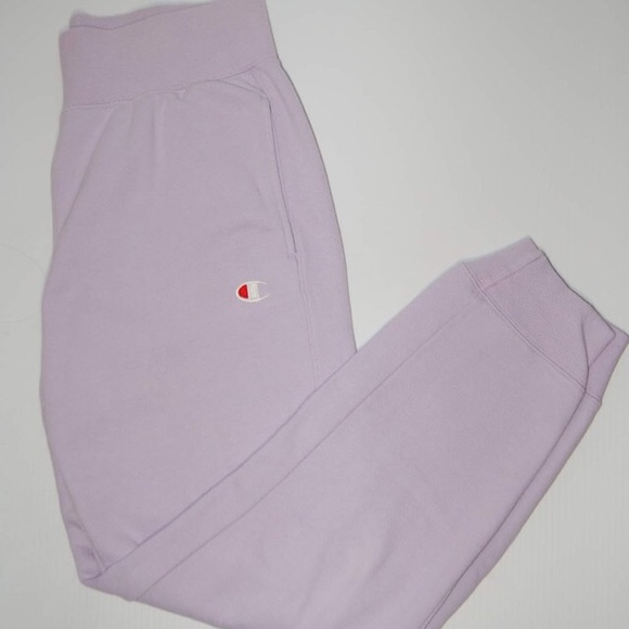 Light Purple Champion Sweatpants - Picture 1 of 6
